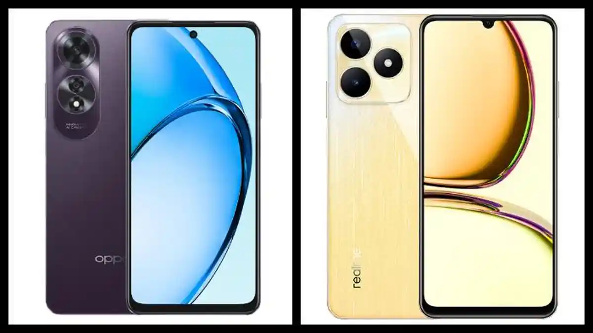 Cek Harga HP Oppo A60 vs Realme C53, Si Tahan Banting vs Si Bodi Tipis Lapisan Gradasi Emas