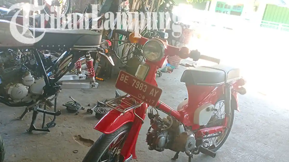 Info Motor, Biaya Modifikasi Motor Klasik C50 dan C70 di Cendana Motor Modifikasi Lampung