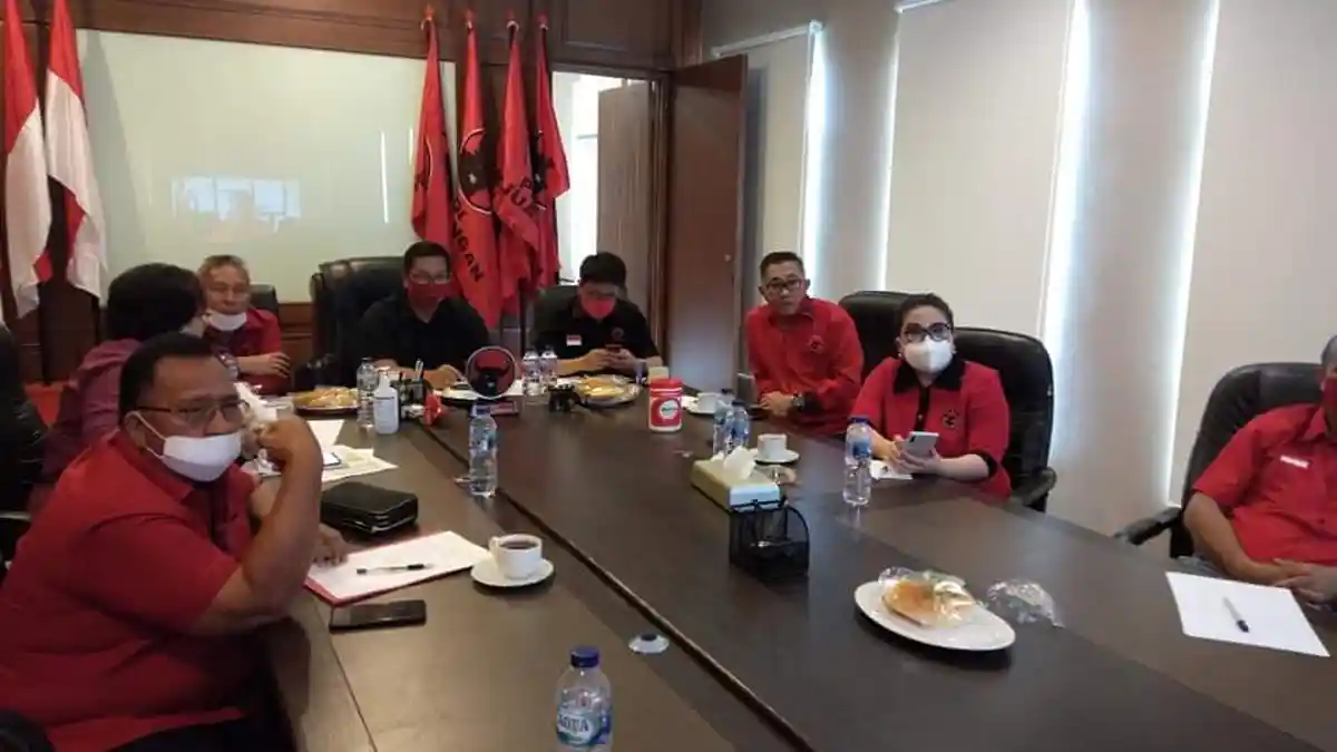 PDIP Konsolidasi 4 Provinsi, Bahas Kelengkapan Struktur dan Gotong Royong Covid-19