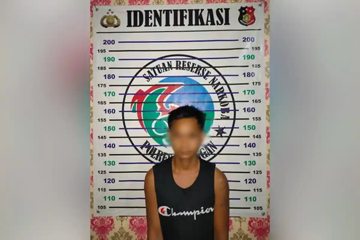 Pengedar di Tundi Balangan Dibekuk Polisi, Simpan Paket Sabu di Dompet