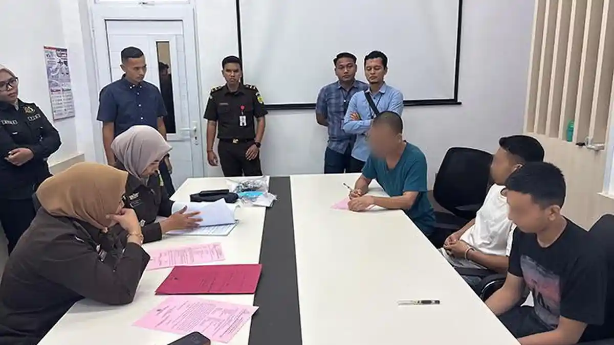 Tiga Tersangka Kasus Narkotika di Bireuen Dilimpahkan ke Jaksa