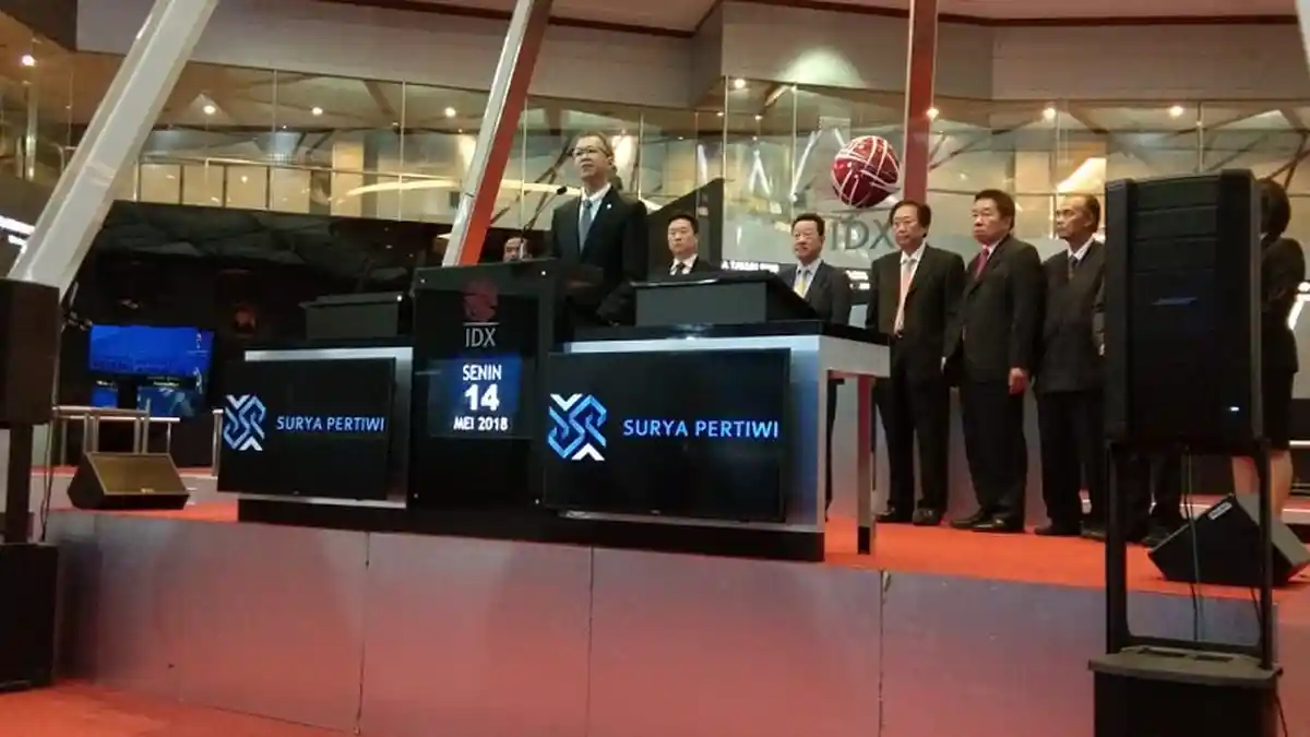 PT Surya Pertiwi Tbk Resmi Tercatat di Bursa