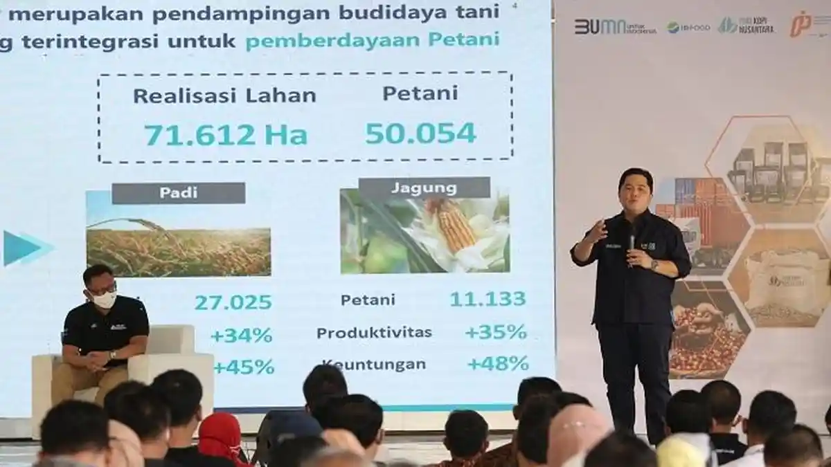 Pupuk Indonesia Dukung PMO Kopi Nusantara yang Diluncurkan Erick Thohir