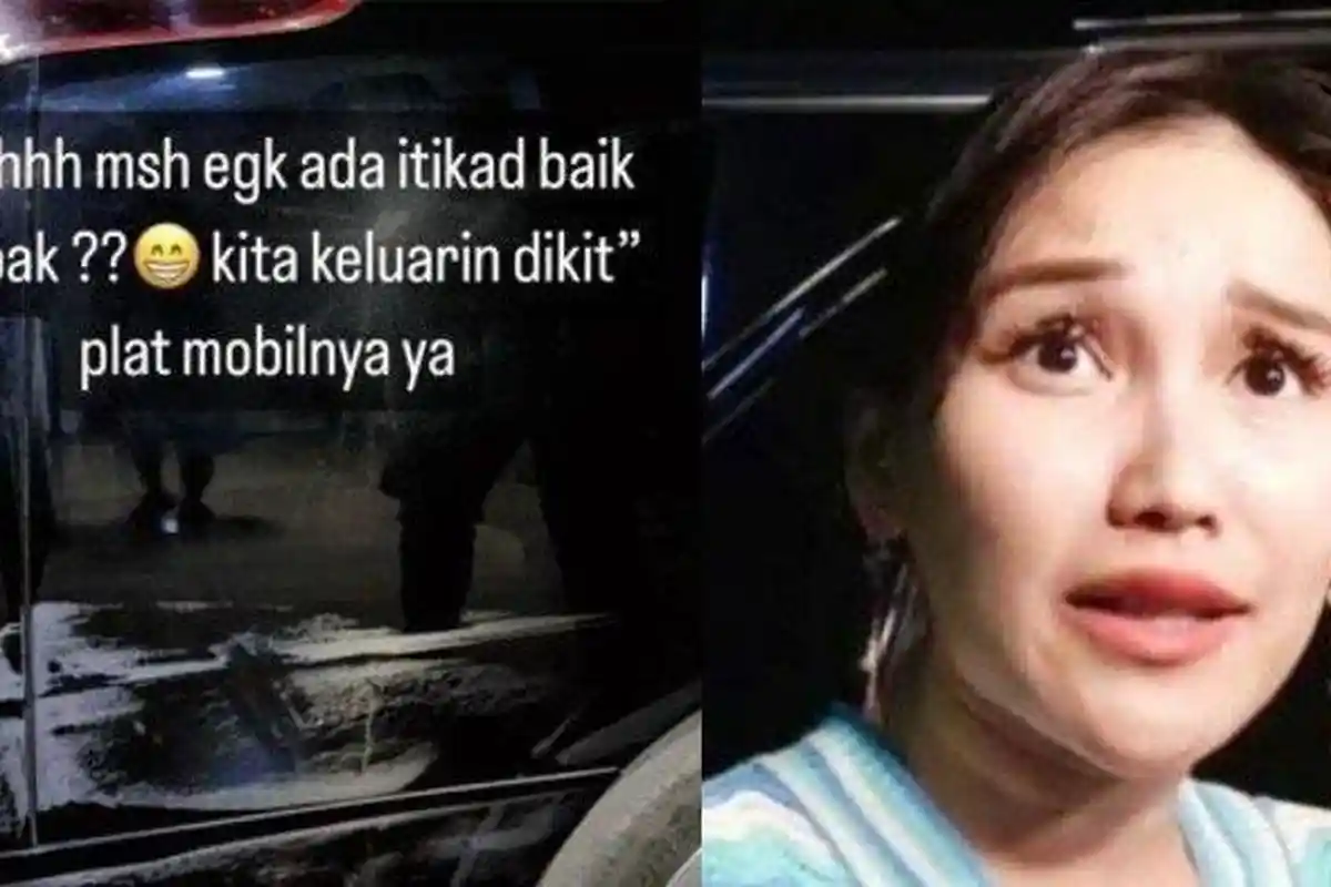 Ayu Ting Ting Kecelakaan di Jalan Tol, Mobil Baret Parah, Geram Pelakunya Kabur: Gak Gentle Si Bapak