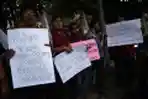 Aksi Unjuk Rasa Buruh Pelabuhan