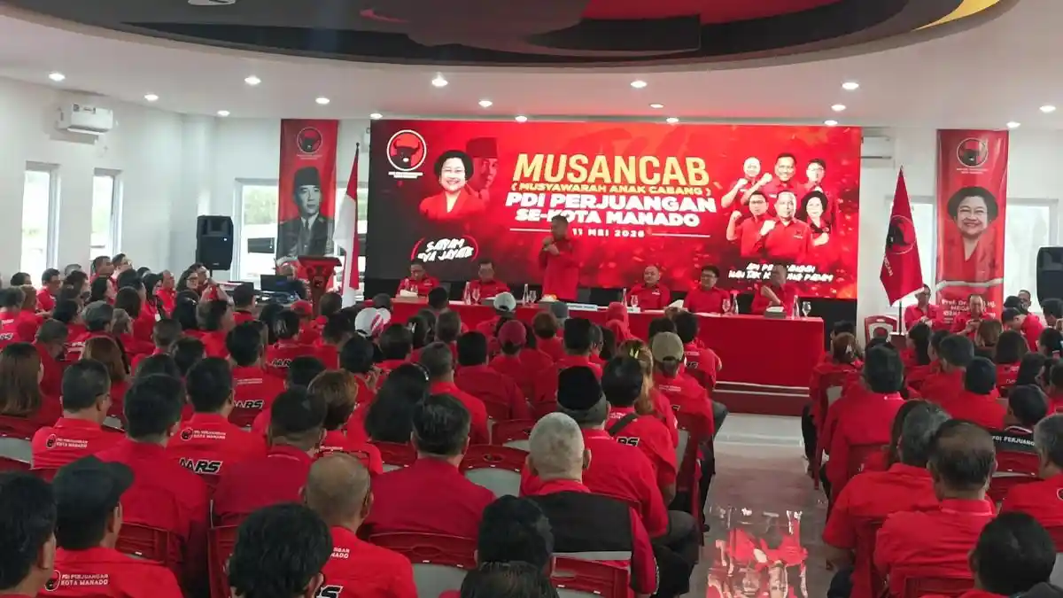 Daftar Lengkap Nama Ketua PAC PDIP Manado Sulawesi Utara yang Akan Dilantik