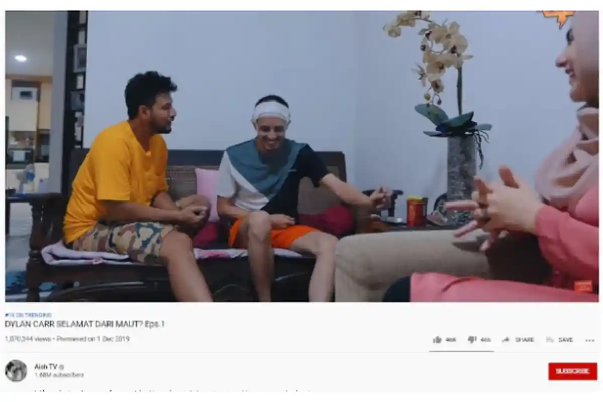Dylan Carr Ungkap Dokter Mengira Dirinya Sudah Meninggal, Ammar Zoni: Buset Sudah Ngerokok