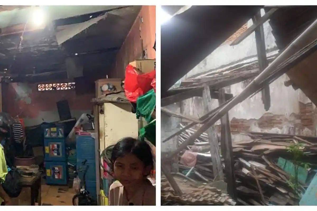 Ima Mahdiah Temukan Warga Tidak Mampu di Jakarta Barat yang Rumahnya Hancur