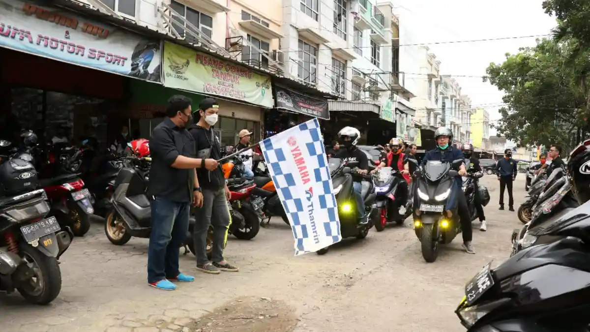 PT Thamrin Brothers Kembali Gelar Acara KOPDAR Halal Bihalal Komunitas Maxi Series di Palembang 