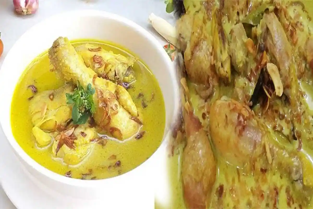 Resep Opor Ayam Kuning Spesial Lebaran, Menu Masakan Lebaran Idul Fitri