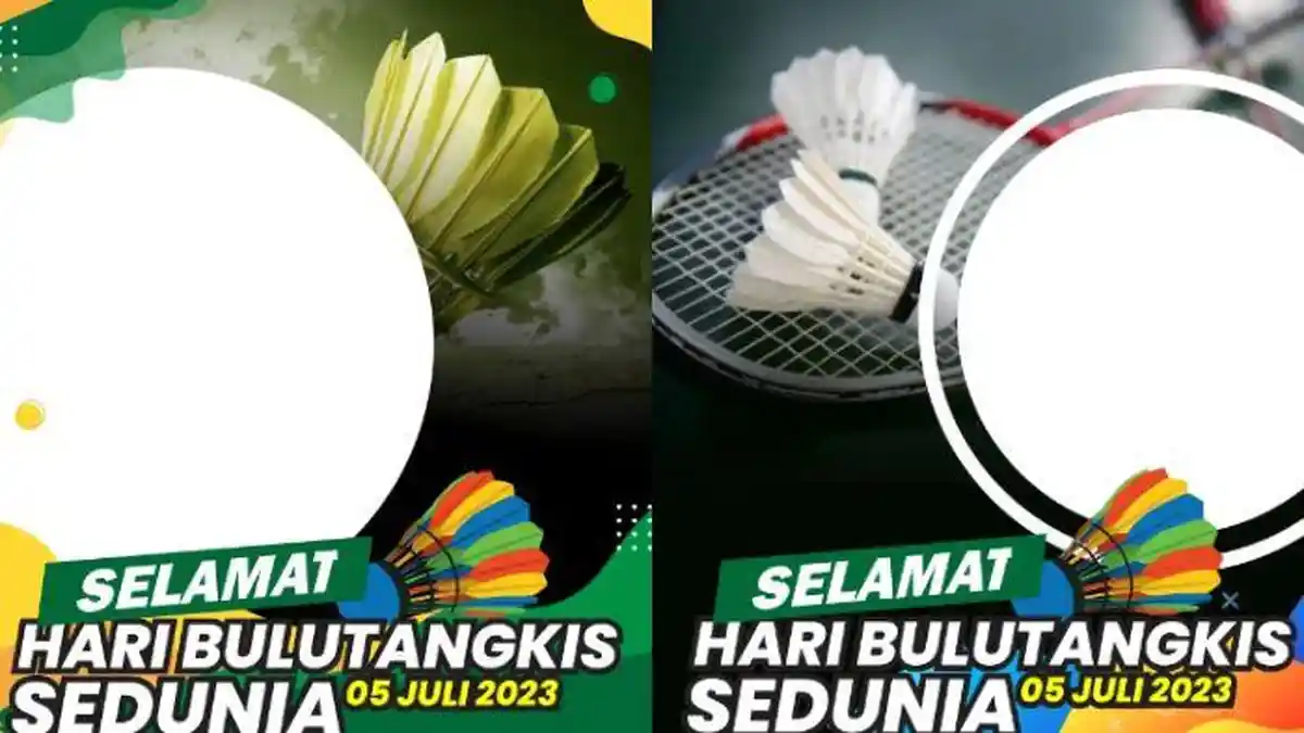 30 Link Twibbon Hari Bulu Tangkis Sedunia 2023 dan Cara Menggunakannya