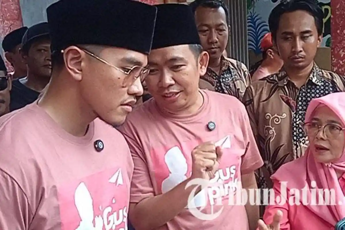 Kaesang Pangarep dan Gus Fawait Blusukan di Kaliwates Jember, Singgung Soal Kampung Tinggi Stunting