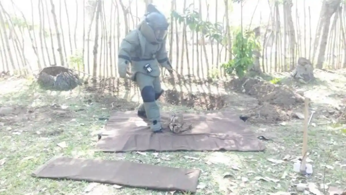 Bom Berbobot 25 Kg Sisa Konflik Aceh tak Meledak Akhirnya Dibawa ke Markas Brimob