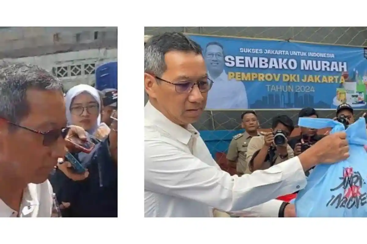 Pj Gubernur DKI di Pusaran Pilpres 2024: Melengos Sanksi Gibran, Kini Terseret Tas Sembako Murah