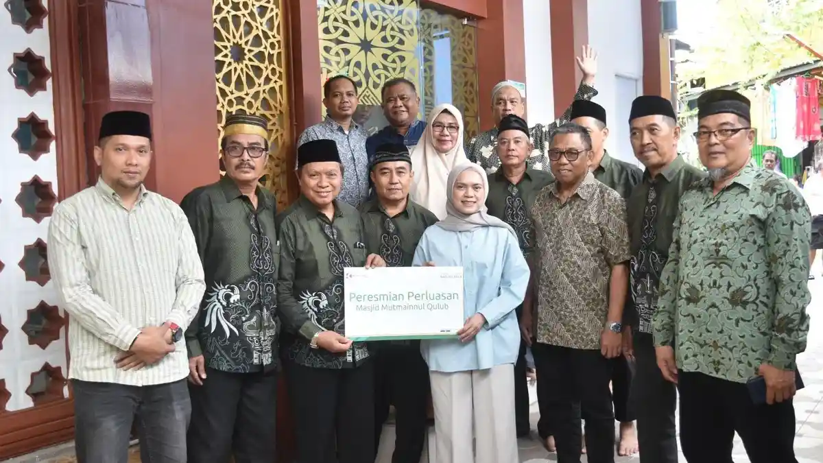 Masjid Mutmainnul Qulub Makassar Kini Lebih Luas Berkat Bumi Karsa dan LAZ Hadji Kalla