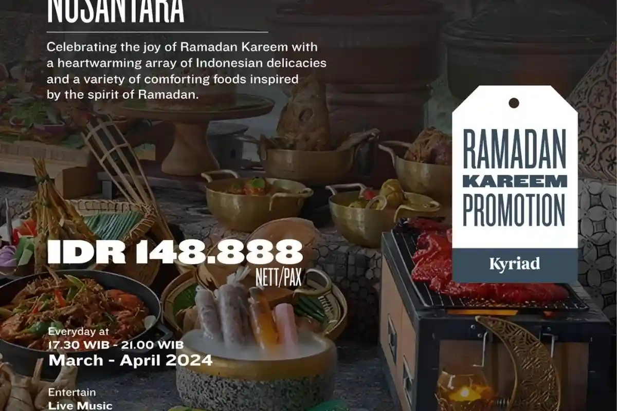 Iftar Ramadan Rasa Nusantara Ala Kyriad M2 Lampung Rp148.888 per Pax