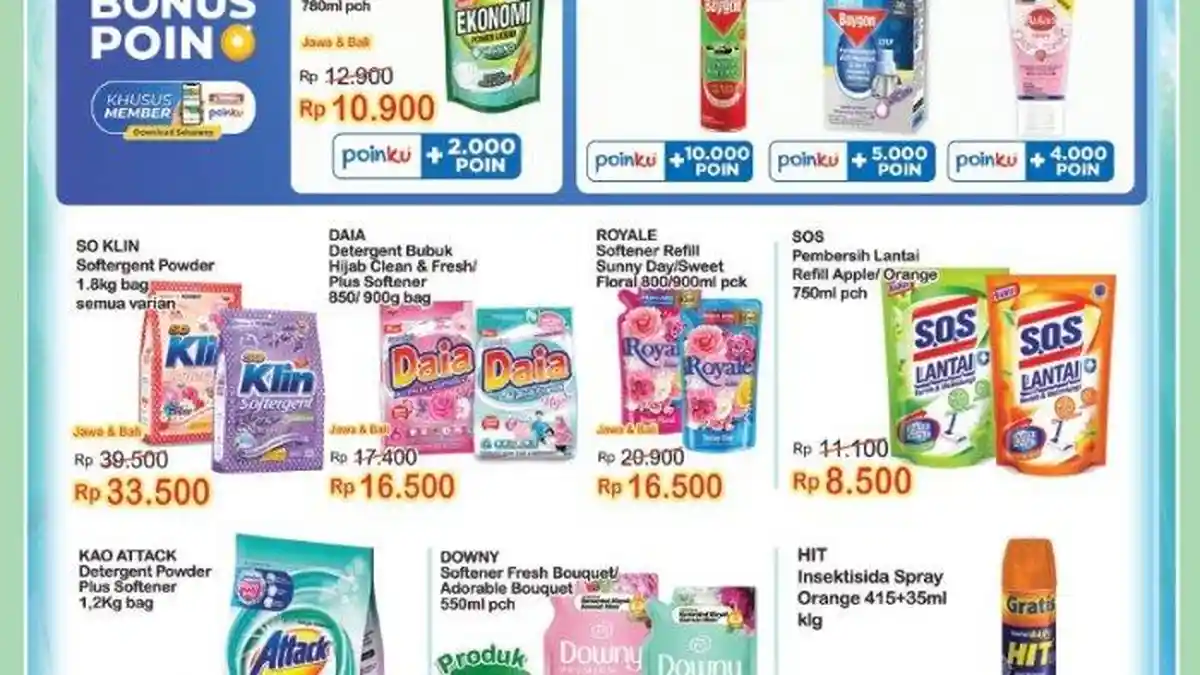KATALOG Promo JSM Indomaret Jumat 24 September 2021: Minyak Goreng hingga Beras Murah Banget