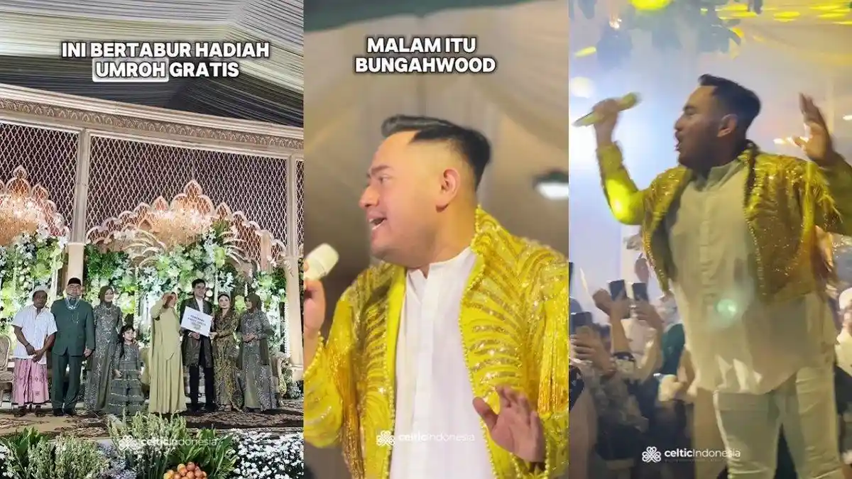 Crazy Rich Gresik Menikah, Souvenirnya13 Hadiah Umroh Gratis, Dihibur Penyanyi Dangdut Nassar