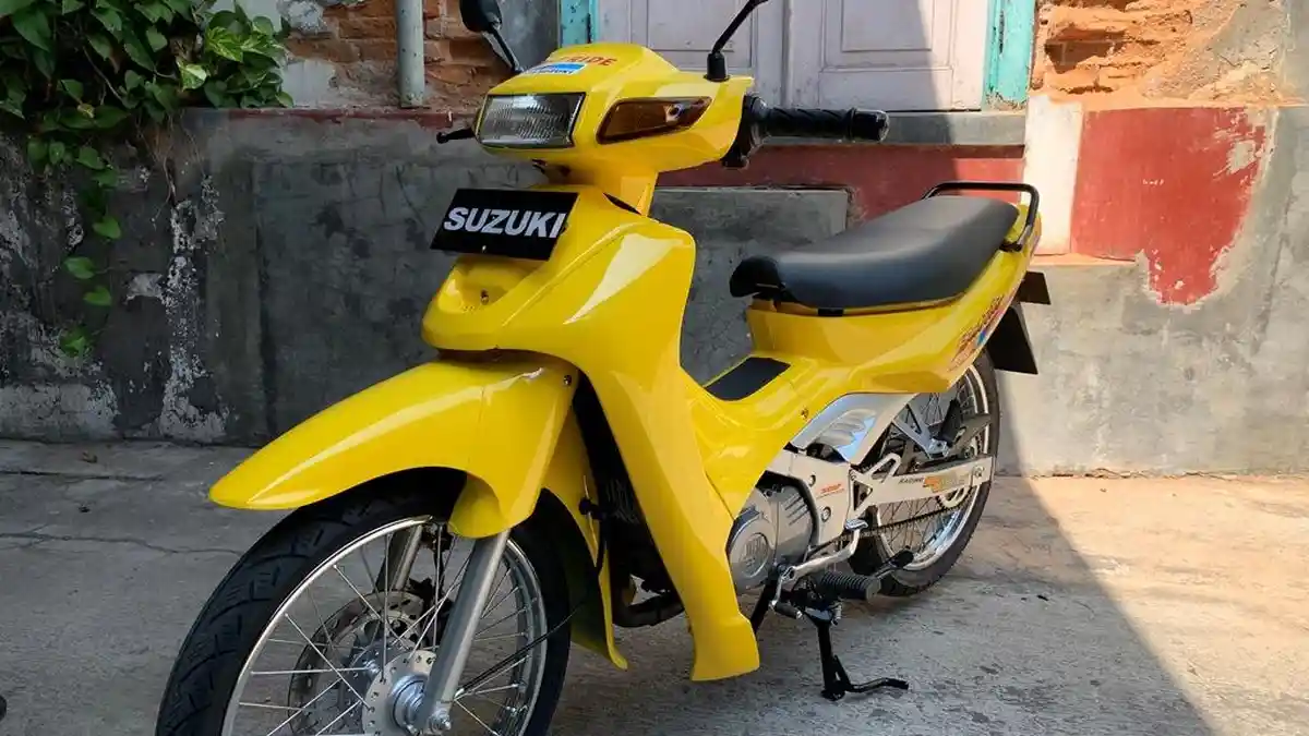 Restorasi Motor 'Gaib' Suzuki Satria 120S Test Ride 1998
