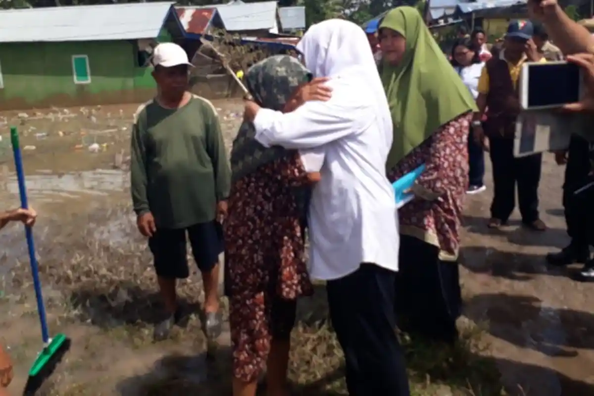 Dengar Cerita Korban Ada Buaya Berkeliaran di Perkampungan Saat Banjir, Ini Reaksi Mensos