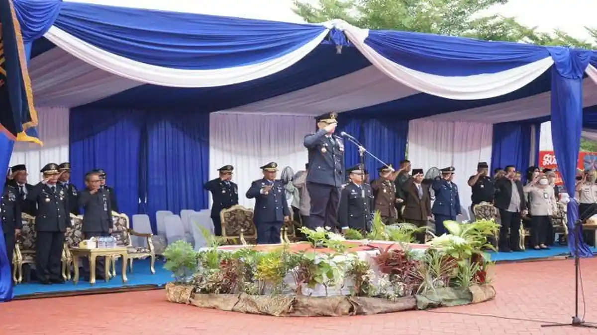 Puncak Peringatan Hari Bhakti Imigrasi ke-73, Ini Pesan Kakanwil Kemenkumham Sumsel