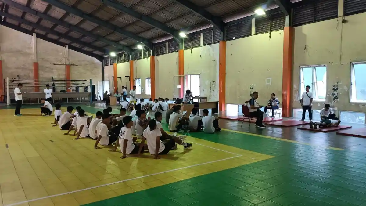 Atlet Pelajar Binaan SPOBDA/SPOBNAS Sumut Ikut di Tes Fisik Sebagai ...