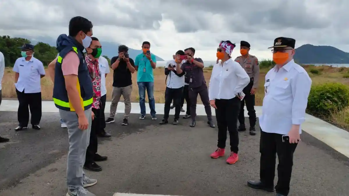 Proyek Bandara Sitaro Rampung, Tinggal Tunggu Peresmian