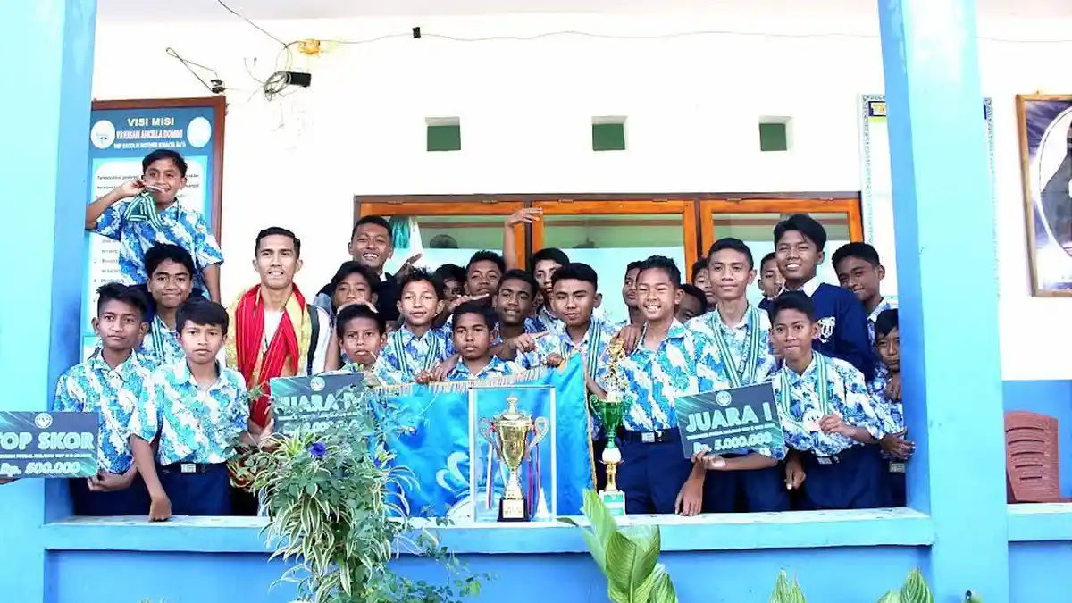 Begini Komentar Juara Nelayan Cup II, Coach Junior FC SMPK Mother Ignacia Rote Ndao