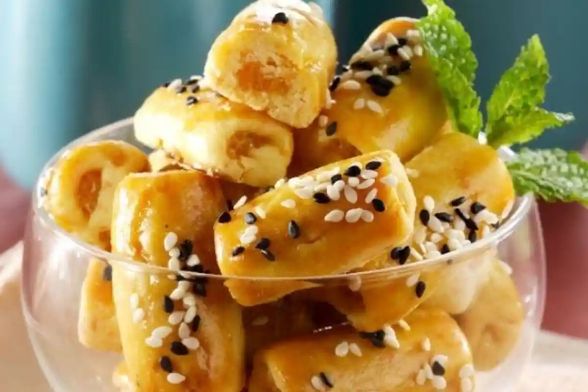 Resep Kue Kering Lebaran, Rasa Nikmat dari Nastar Gulung Bintik Wijen Ini Wajib Masuk List