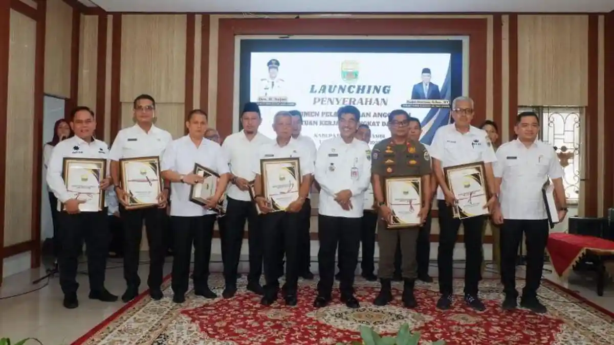 Raden Najmi Launcing DPA SKPD Muaro Jambi 2025