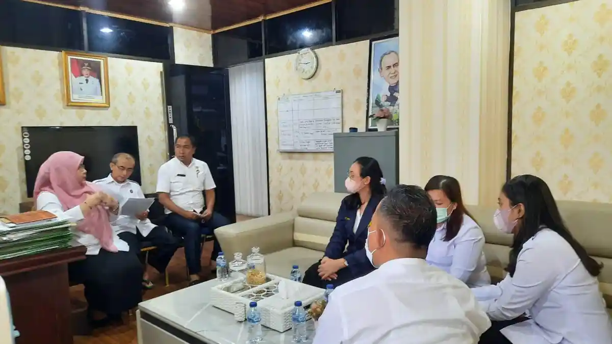 Laksanakan Koordinasi, Kanwil Kemenkumham Sumut Kunjungi Badan Penelitian dan Pengembangan Medan