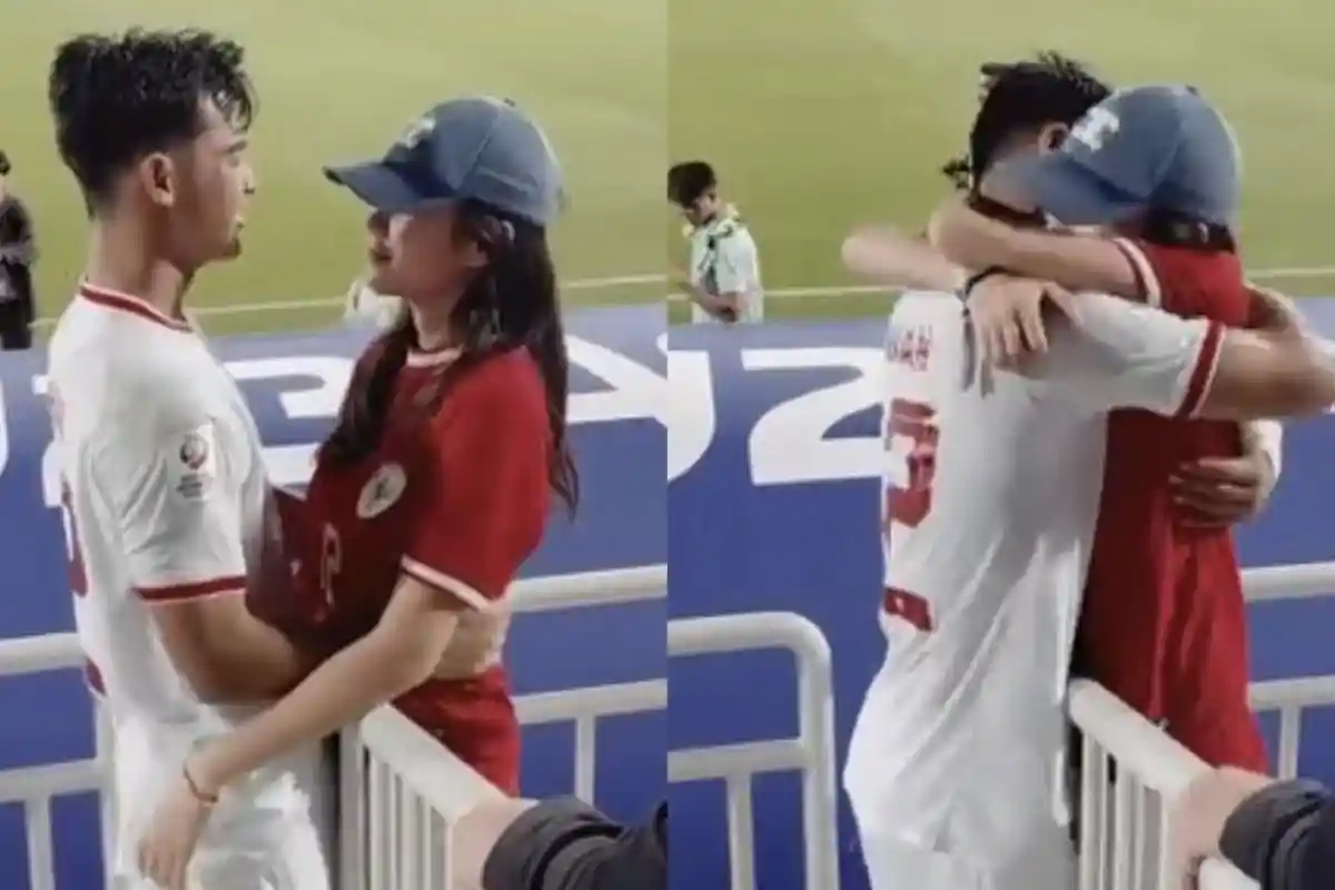 Perlakuan Azizah Salsha ke Pratama Arhan Efek Hasil Akhir Timnas U23 vs Korsel di Qatar Terekam