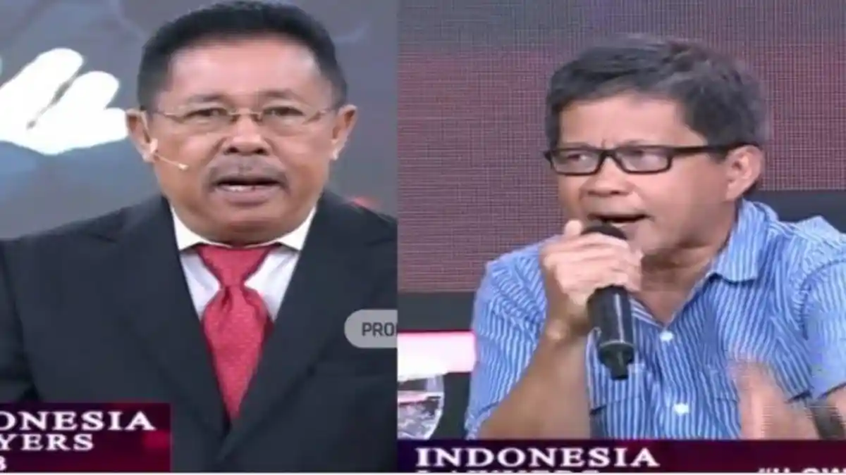 Karni Ilyas Posting Topik ILC TV One Malam Ini, Rocky Gerung Masih di Makassar Ajak Mahasiswa Kritis