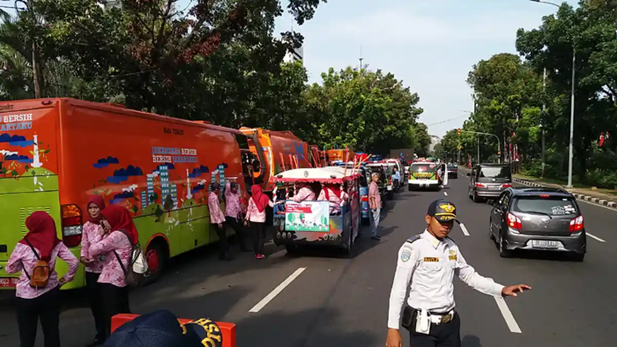 Suasana Balai Kota Mulai Ramai Jelang Perpisahan Djarot