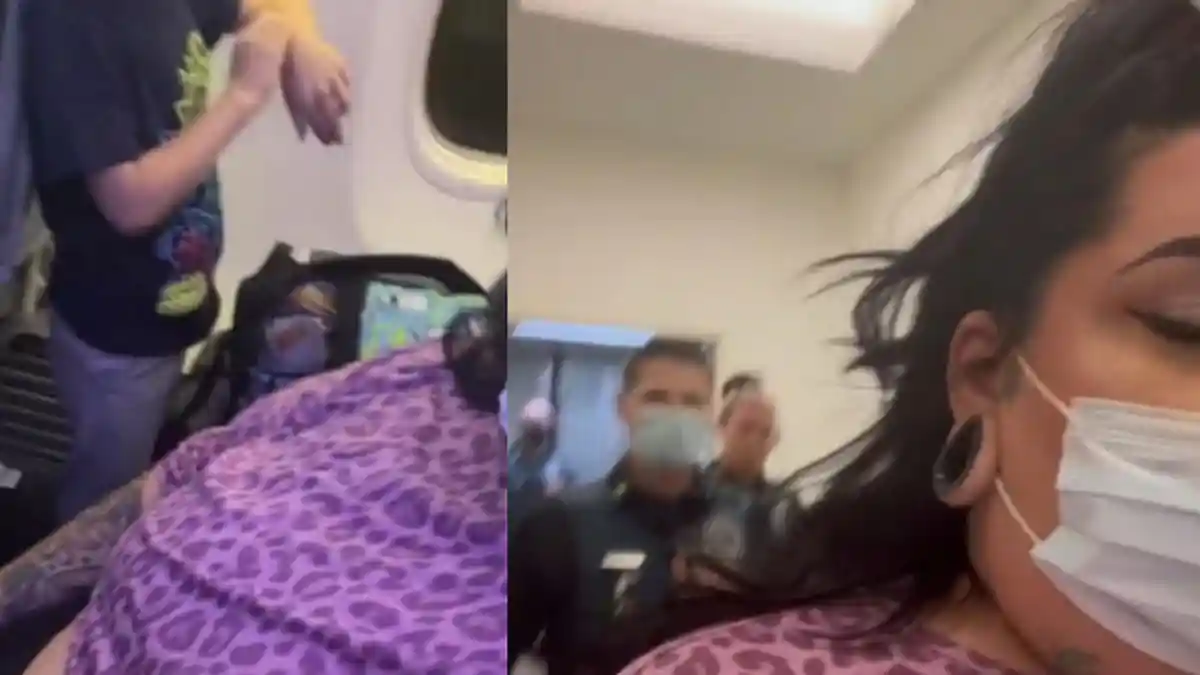 Bajunya Seksi Kelihatan Perut, Wanita Ini Diusir dari Pesawat, Diperlakukan Begini oleh Pramugari
