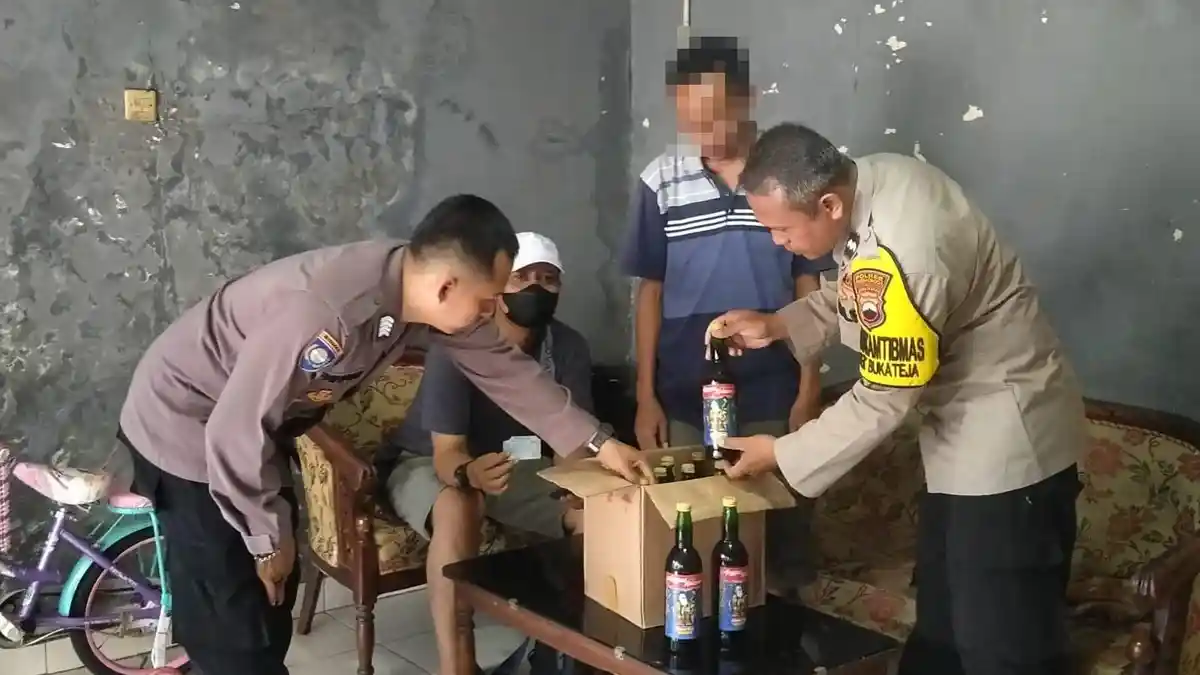 Rumah Warga di Bukateja Purbalingga Diperiksa Polisi Karena Digunakan Berjualan Miras