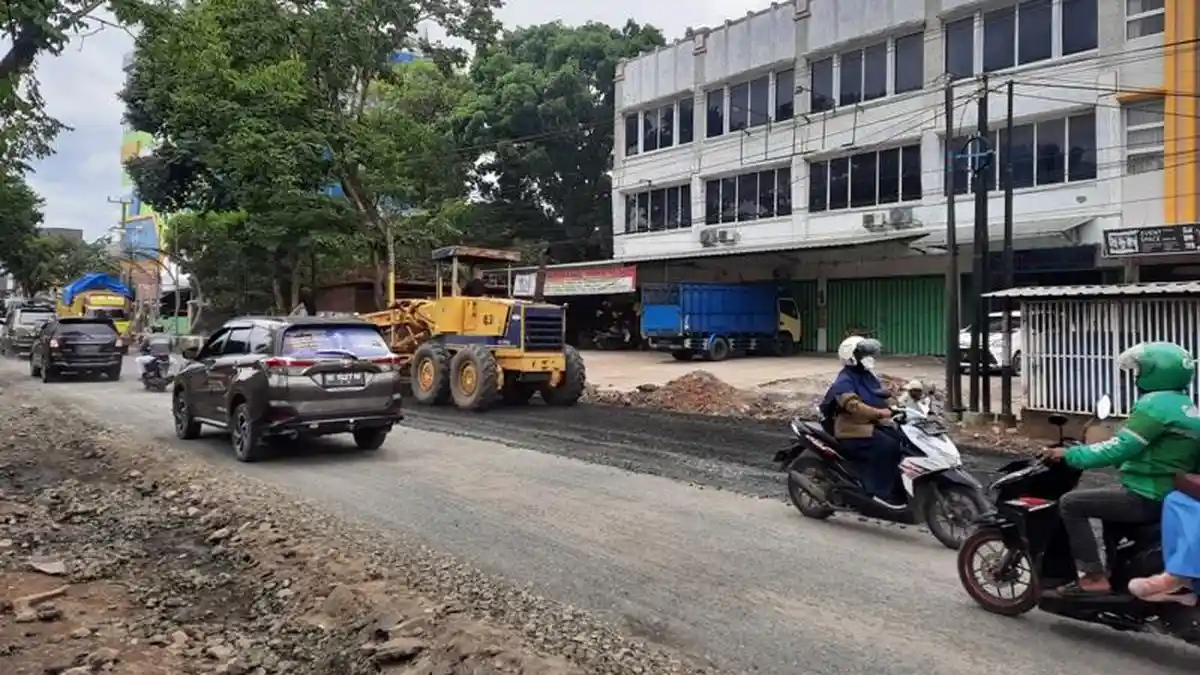 Dinas PUTR Metro Sarankan Jalan Soekarno-Hatta Rigid Beton ke Dinas Bina Marga Provinsi Lampung