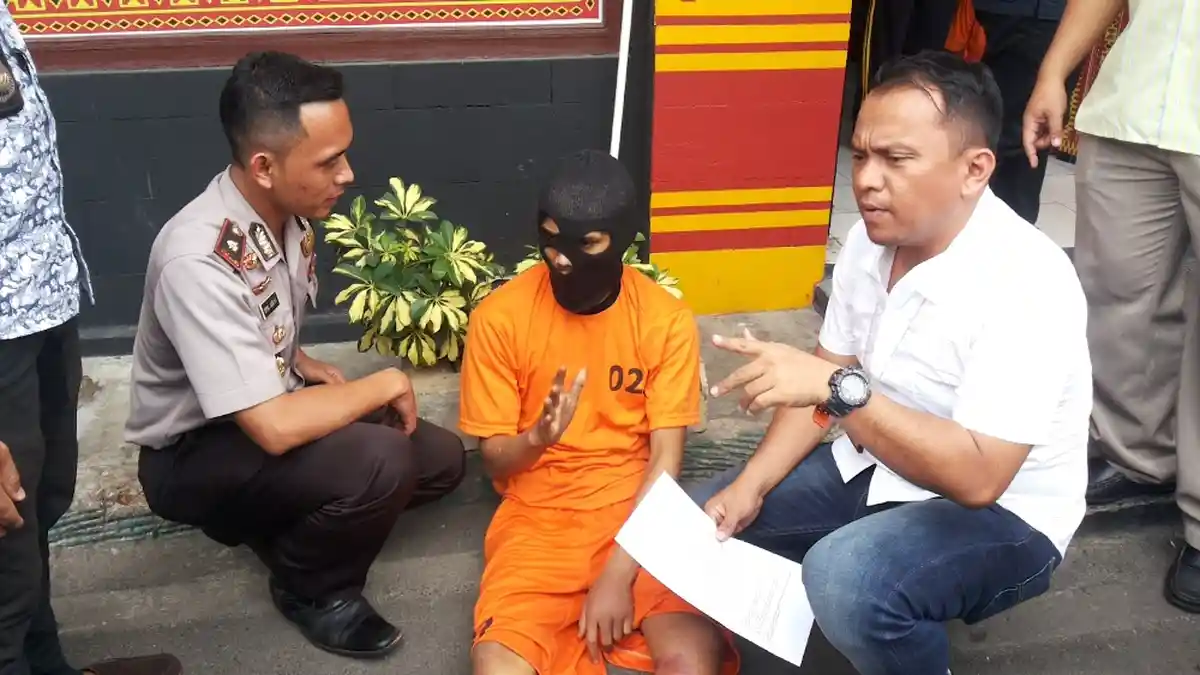 Penjambret 10 TKP Menyerah Usai Ditembak Kakinya