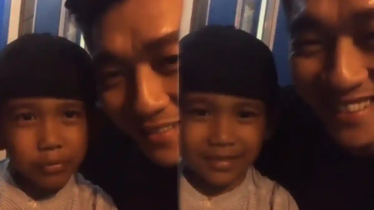 Bertemu Anak Ustaz Abdul Somad, Ifan Seventeen Semringah Tanyakan Ini: Mau Jadi Kayak Abah?