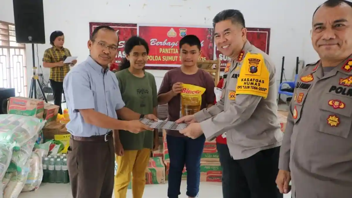 Polda Sumut Gelar Bakti Sosial Natal dan Tahun Baru 2025, Wujud Kepedulian untuk Sesama