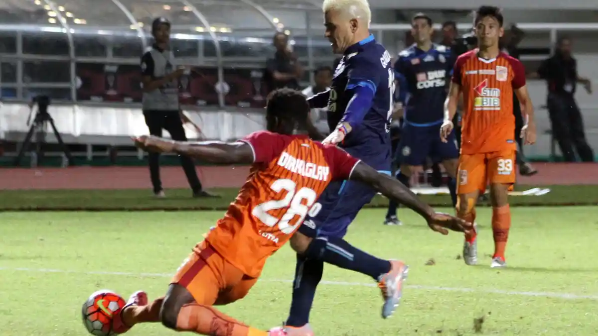 Arema vs Borneo FC 5-1: Jalannya Pertandingan