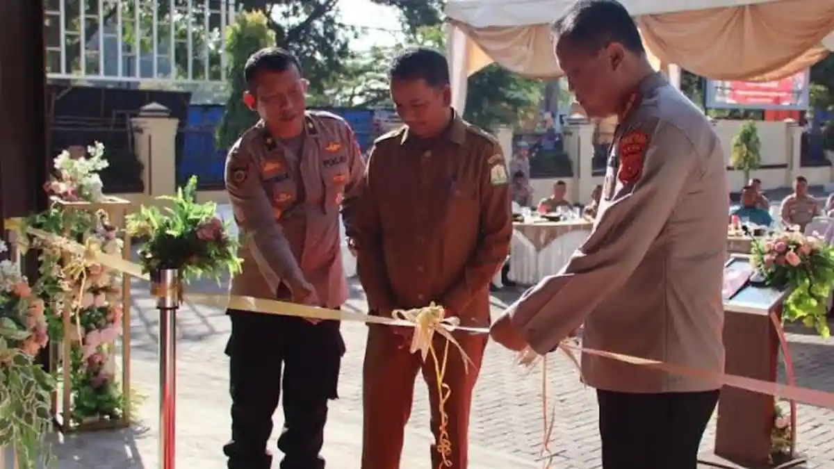 Kapolresta Banda Aceh Resmikan Gedung Tunggal Panaluan