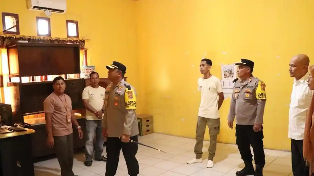 Kapolres Abdya Cek Kesiapan Gudang Logistik Pilkada PPK di Sembilan Kecamatan
