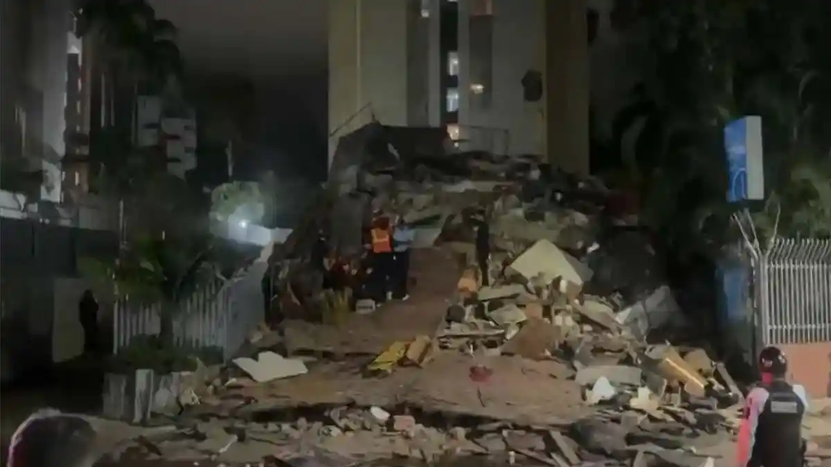 Gempa Dahsyat Venezuela: Puluhan Ribu Hilang, Bayi Berhasil Diselamatkan dari Reruntuhan - Tribunpontianak.co.id