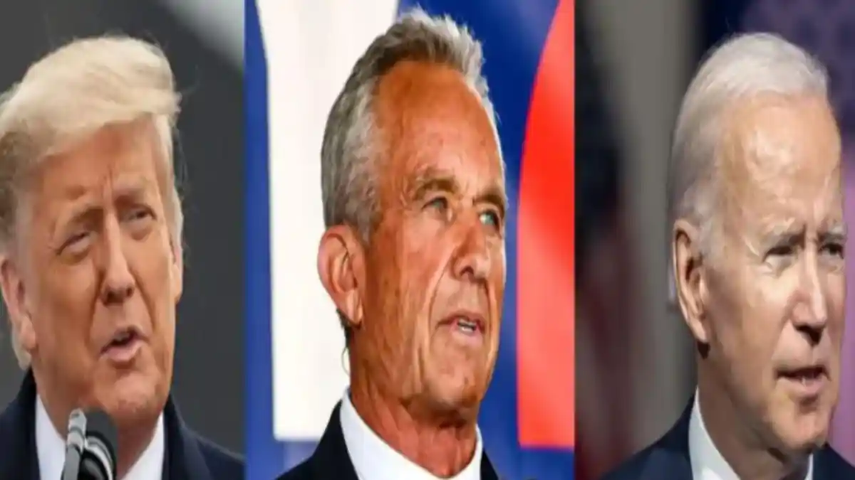 Simulasi 3 Nama Pilpres AS: Trump 38 vs Biden 37 vs Kennedy 10