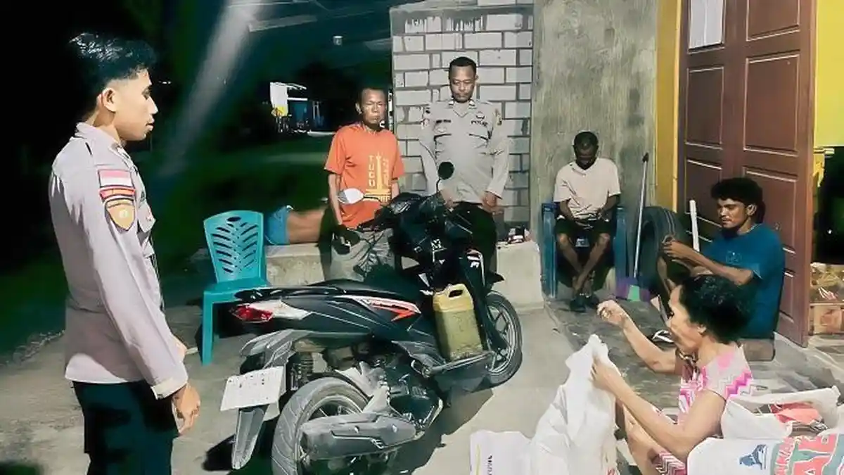 Polsek Rote Barat Daya Tingkatkan Langkah Preventif Jaga Kamtibmas