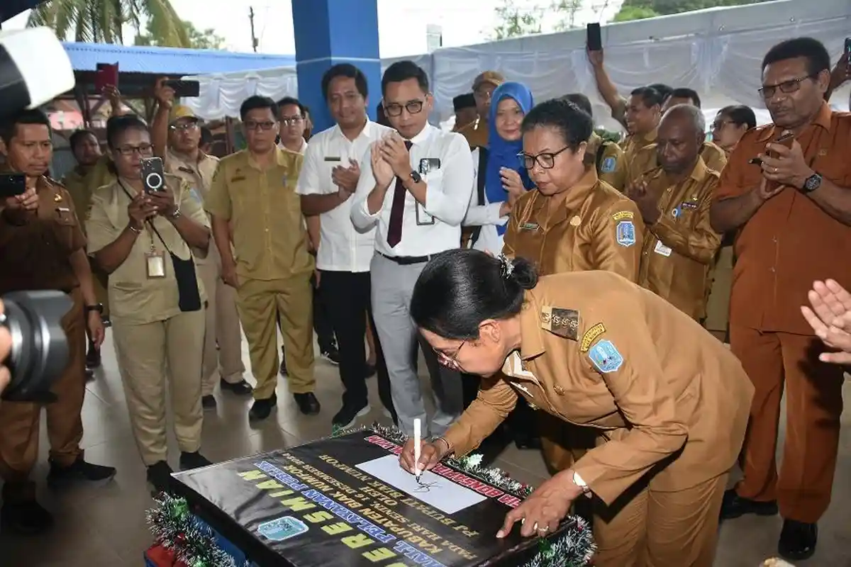 Pemkab Biak Numfor Resmikan Mall Pelayanan Publik 