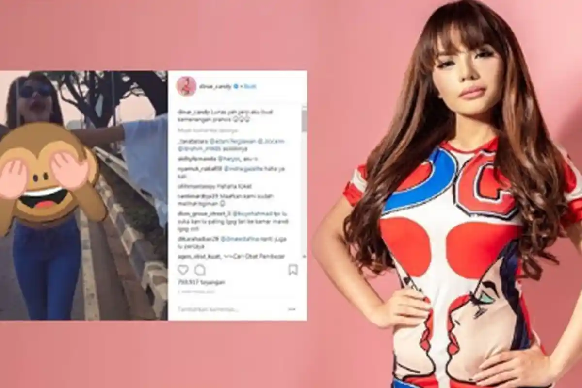 Foto Panas Dinar Candy yang Disebar Pria Bule itu Diambil saat Tidur lalu Dikirim via DM Instagram