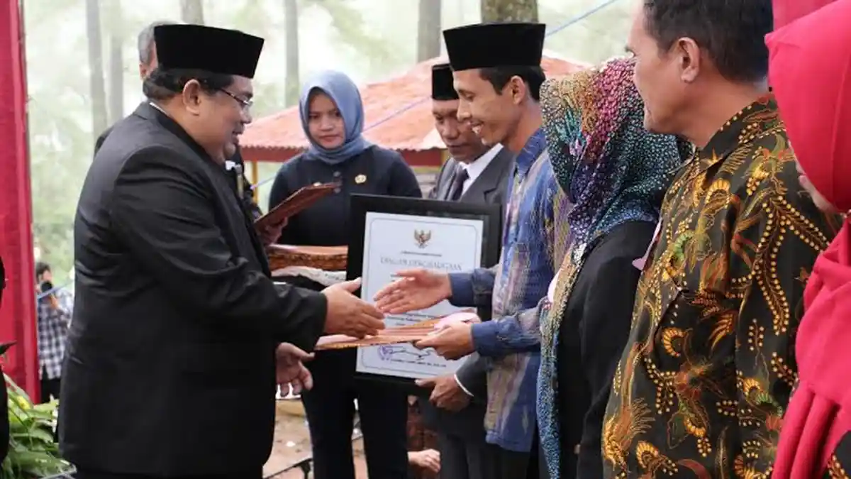 Kampung Literasi Borongtala Gowa Terima Penghargaan Nasional