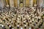 Salat Iduladha 1441 H di Masjid Al Akbar Surabaya